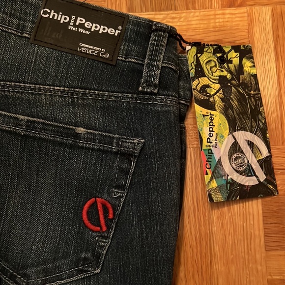 brand new Chip & Pepper  wetwear Jeans bootcut - Picture 2 of 7